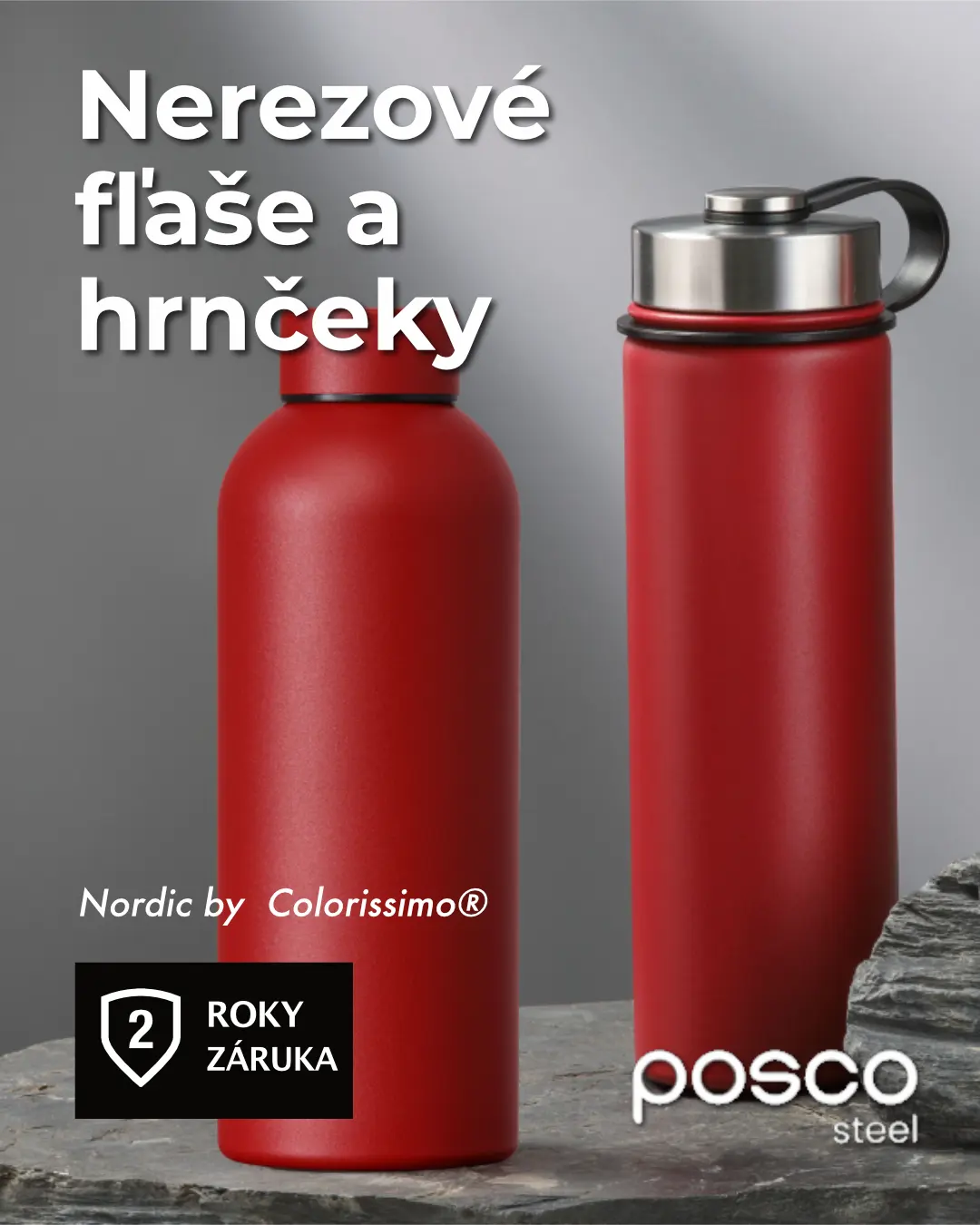 Nerezové fľaše